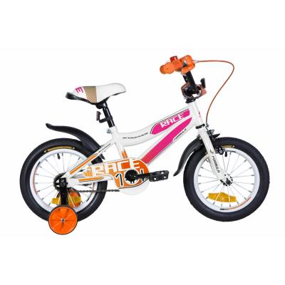 

Детский велосипед Formula 14" RACE рама-8,5" 2020 White/Violet/Orange (OPS-FRK-14-013)