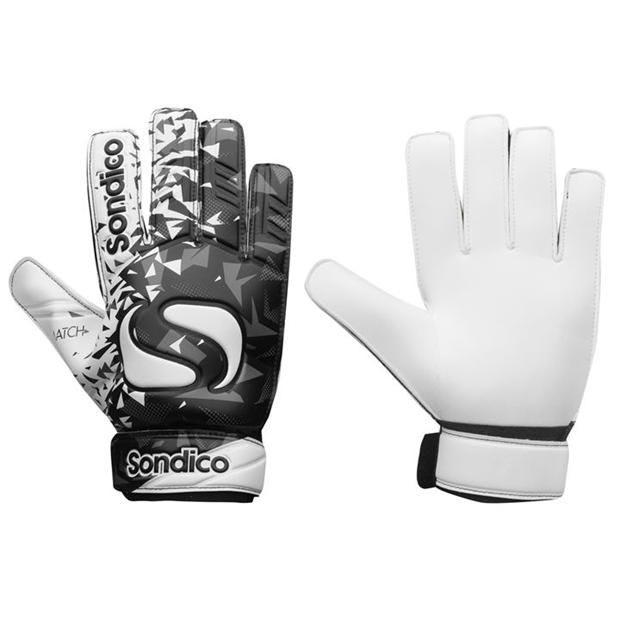 

Вратарские перчатки Sondico Match Goalkeeper Gloves 10 Black/White
