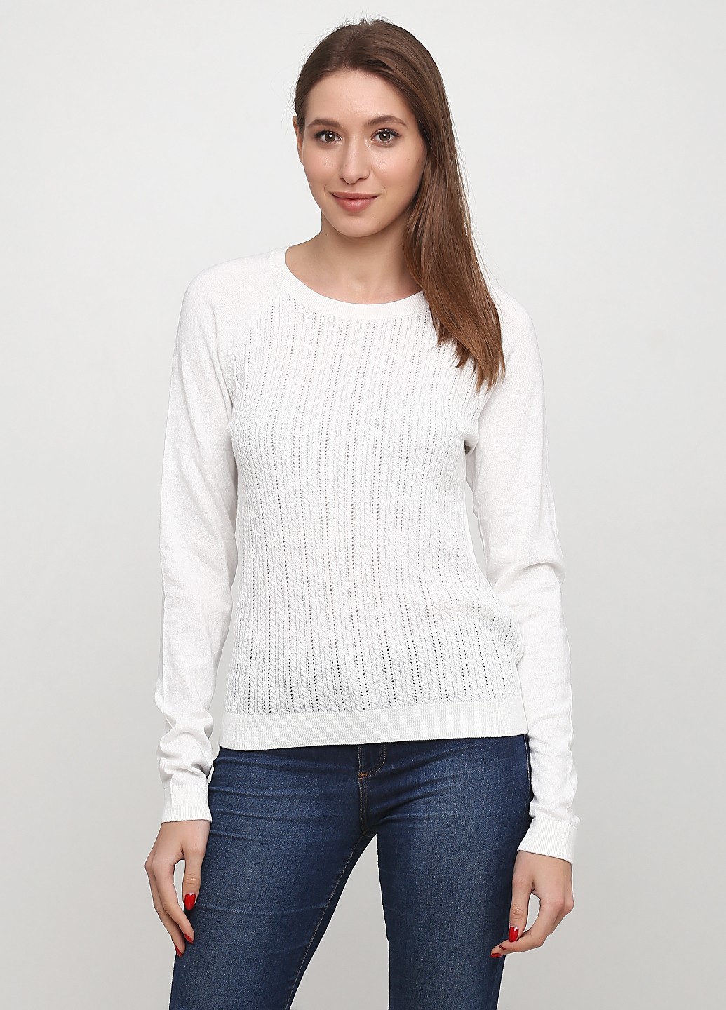 

Свитер Джемпер Jack Wills повсякденнй 12 білий HF0320KO0008