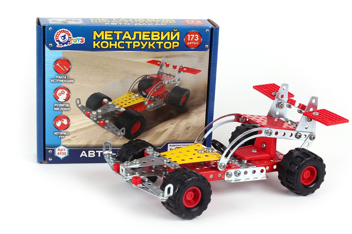 

Конструктор металлический ТехноК Авто-Дакар (4920) (4823037604920)