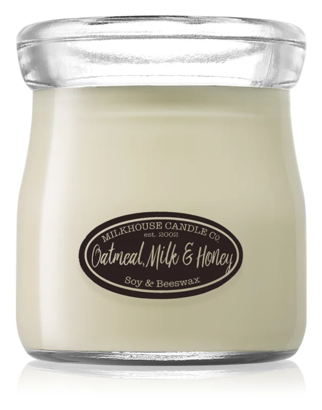 

Milkhouse Candle Co. Creamery Oatmeal, Milk Honey ароматизована свічка 142 гр Cream Jar