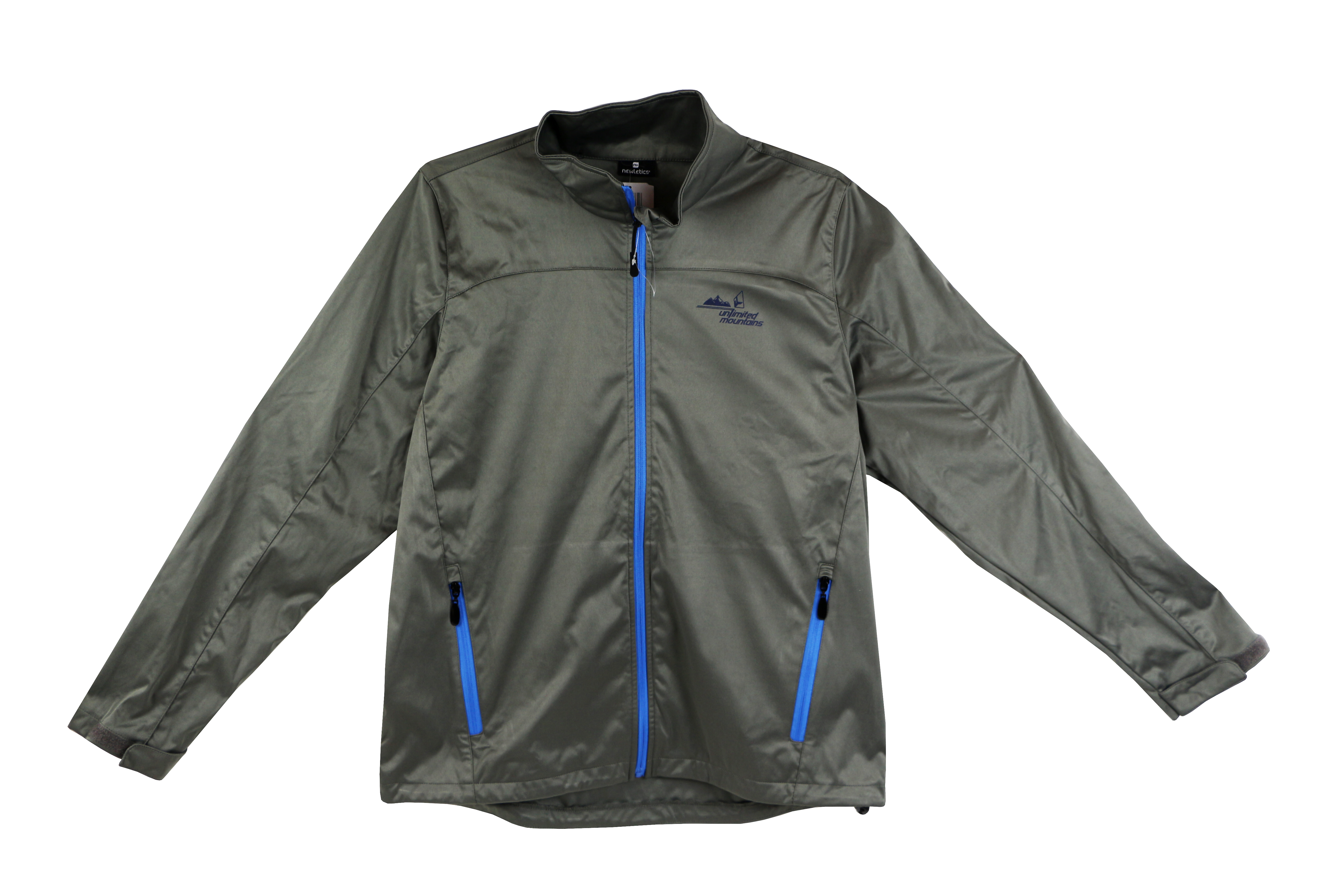 

Спортивная мужская кофта водоотталкивающая Newletics L(52/54) зеленый-синий WE-110109