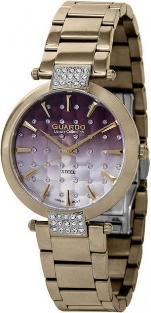 

Женские наручные часы Guardo S02040(m) GrBr