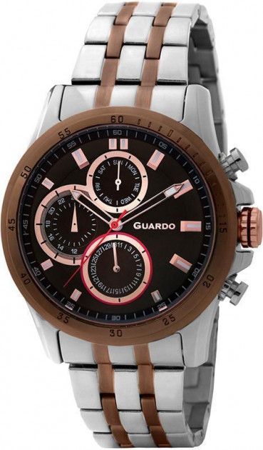 

Мужские наручные часы Guardo P11687(m) SBr