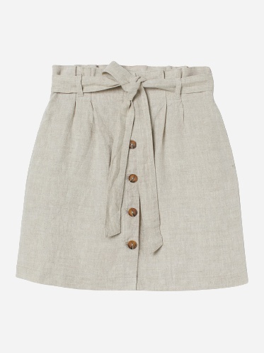 

Юбка H&M 1703-7429569 32 Светло-серая