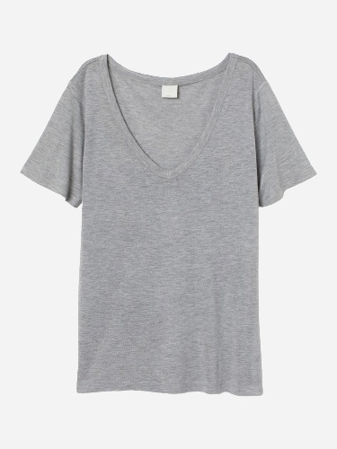 

Футболка H&M 1803-7670320 XXL Серая