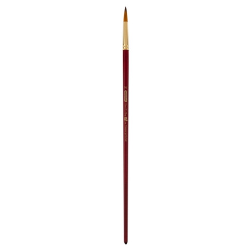 

Кисть синтетика ZiBi ART Line Cherry 6971 круглая №10 длинная ручка (ZB.6971SRD-10)