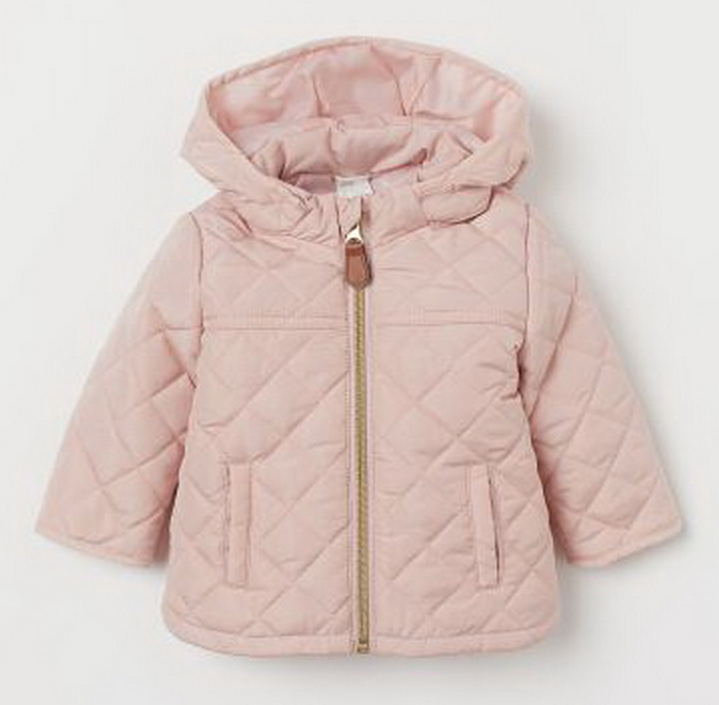 

Демисезонная куртка H&M 0760767 0 74 см Пудра