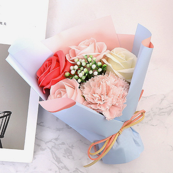 

Букет из мыла "Wish" BeriDari Flowers (7398) LightPink
