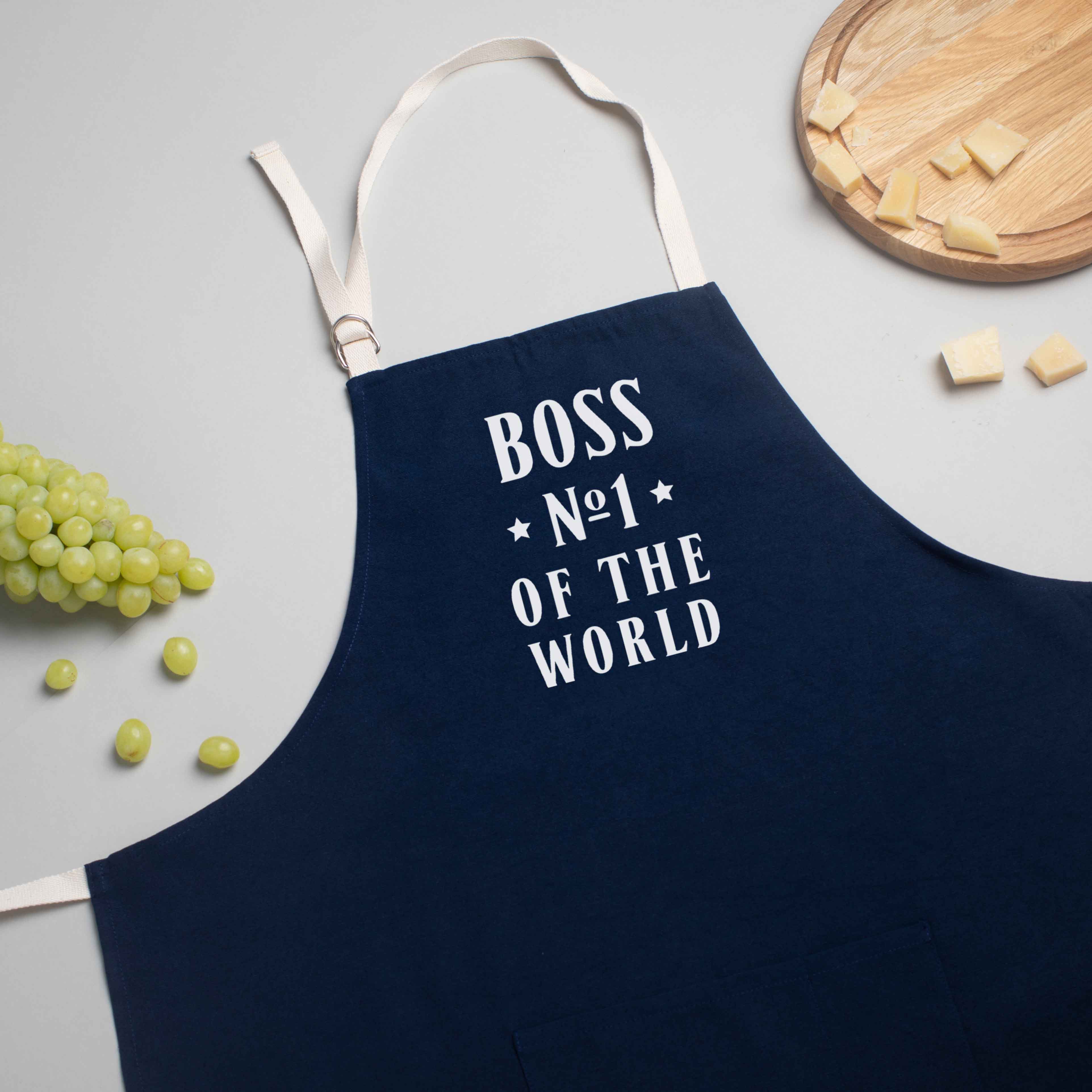 

Фартук "Boss №1 of the world" BeriDari (8288) Blue