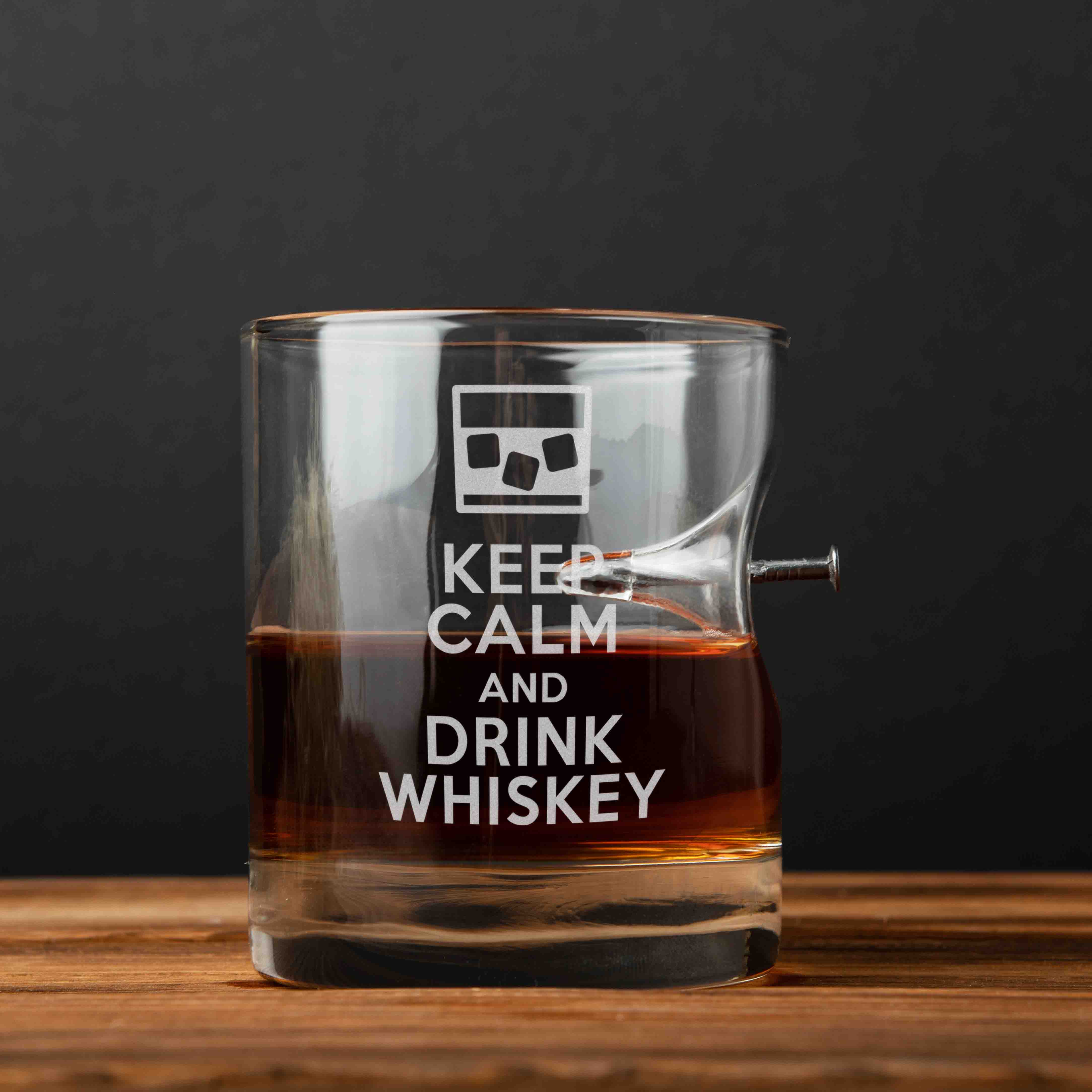 

Стакан с гвоздем "Keep calm and drink whiskey" BeriDari (8382)