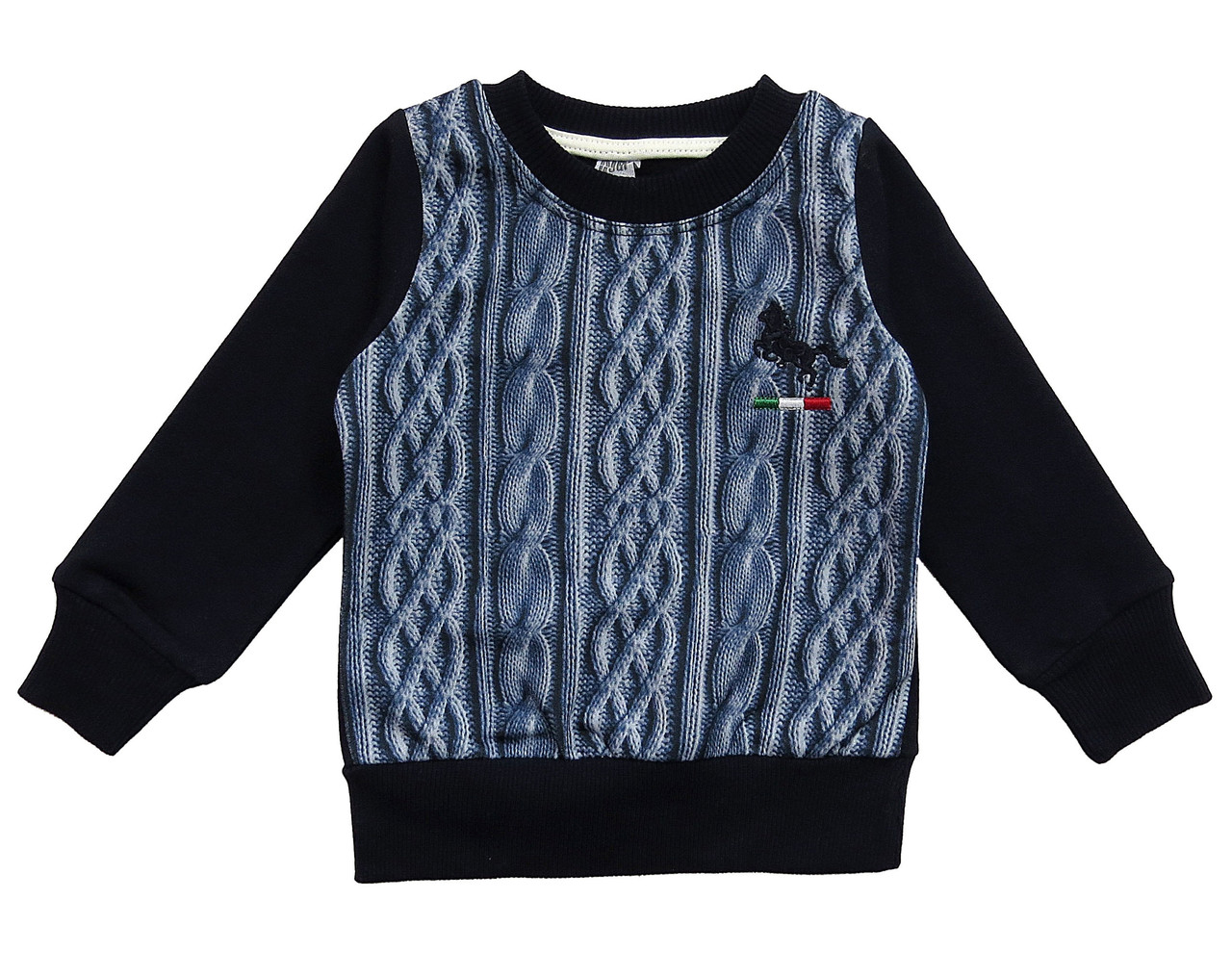 

Теплый свитшот Kids Wear для мальчика 92 см Темно-синий Маломерный 11869