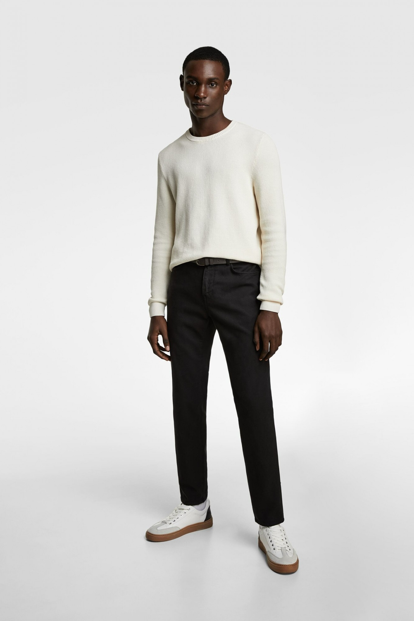 

Брюки Zara черные зауженные демисезонные 36 (9181 301 800)
