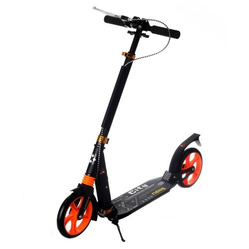 

Самокат Al Toys Black / Orange (5479)