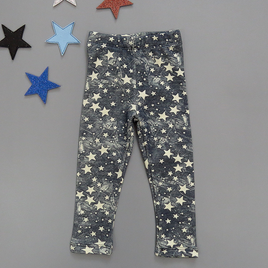 

Утепленные лосины "Звезды" Mira tekstil для девочки 92 см Серые 17627