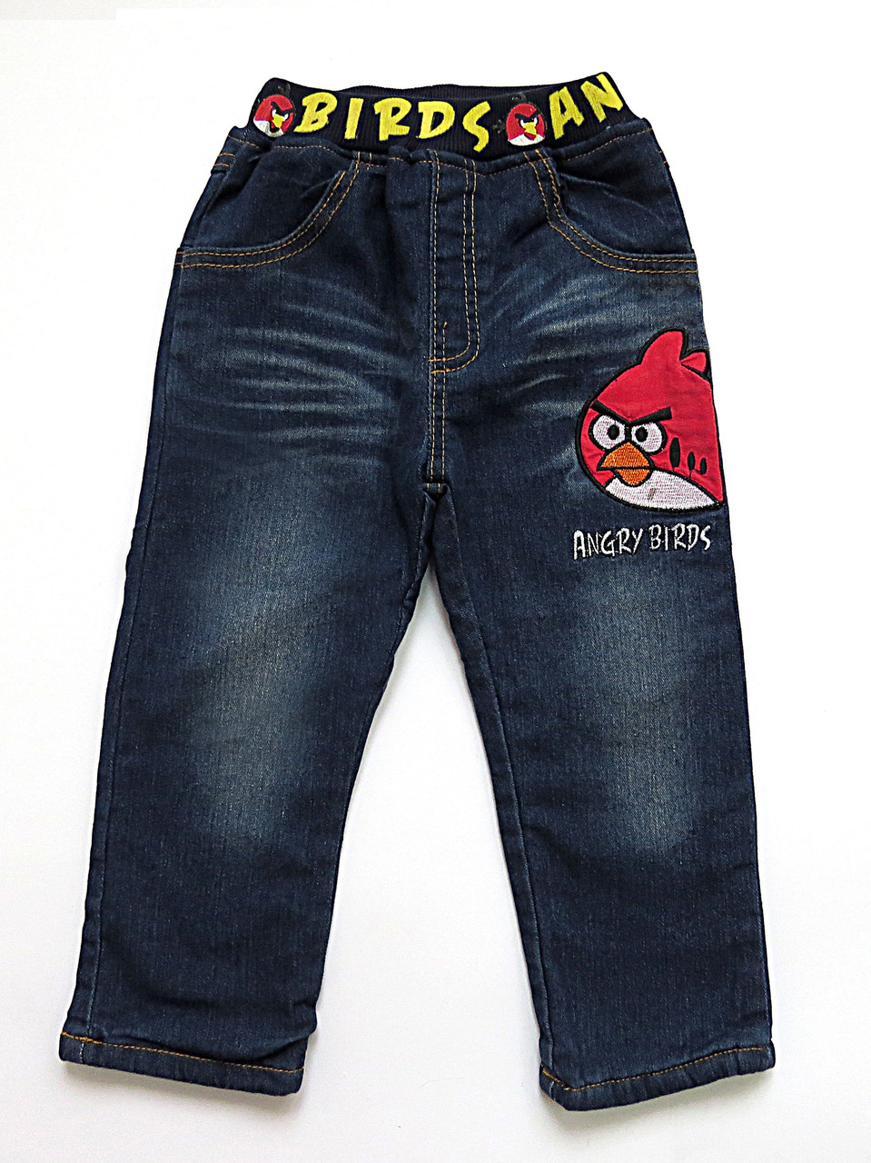 

Теплые джинсы Angry Birds You Best для мальчика 95 см Синие 7570