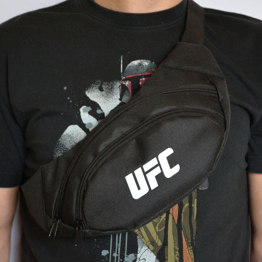 

Поясная сумка бананка барсетка юфс UFC Черная