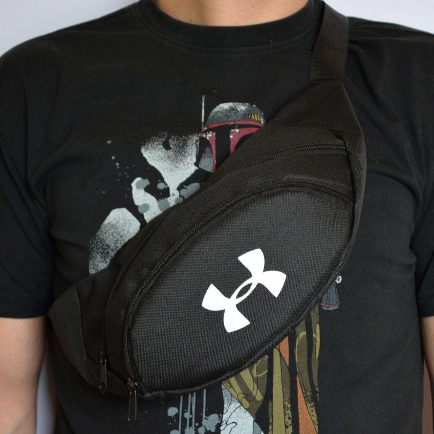 

Поясная сумка Бананка барсетка Under Armour Черная