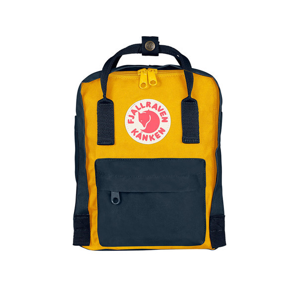 

Рюкзак Fjallraven Kanken Mini 7л Navy warm Yellow