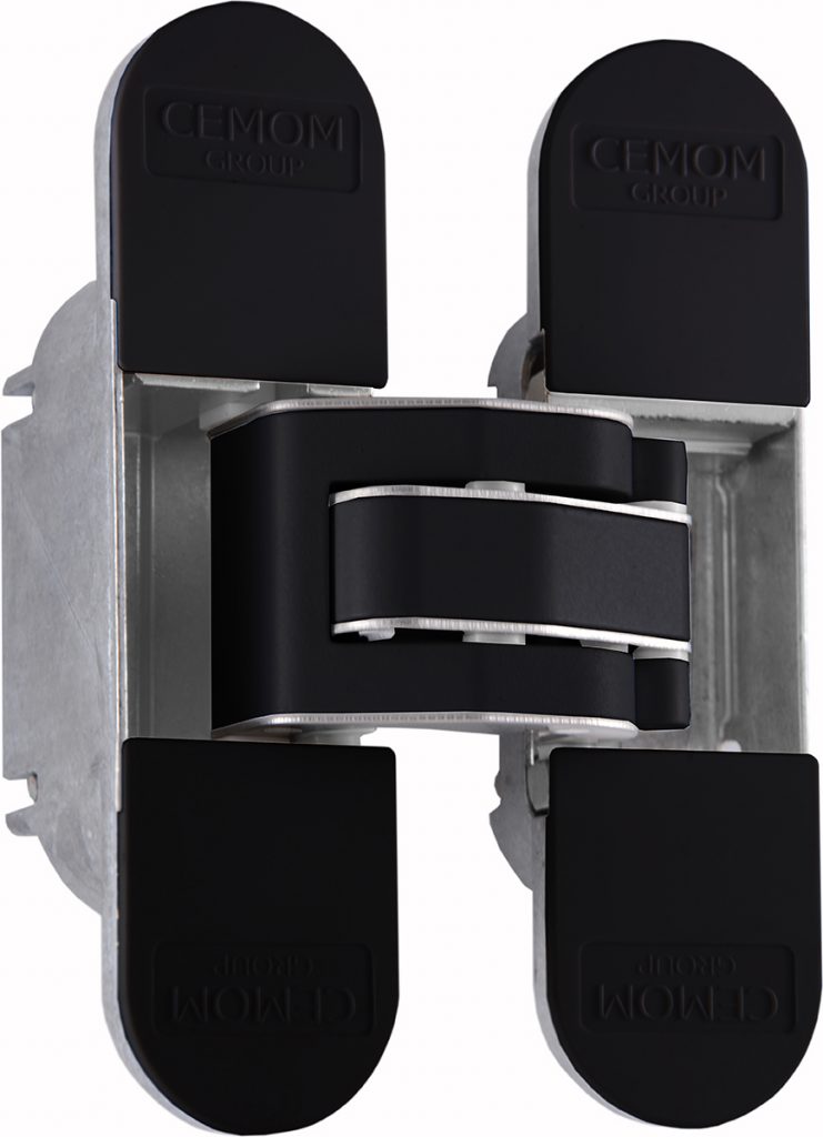 

Скрытая петля CEMOM Estetic 80/A, черная (80/A - 9005)