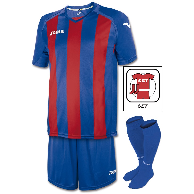 

Футбольная форма Joma PISA 12 3202.98.015 цвет: синий/красный, размер XS-S