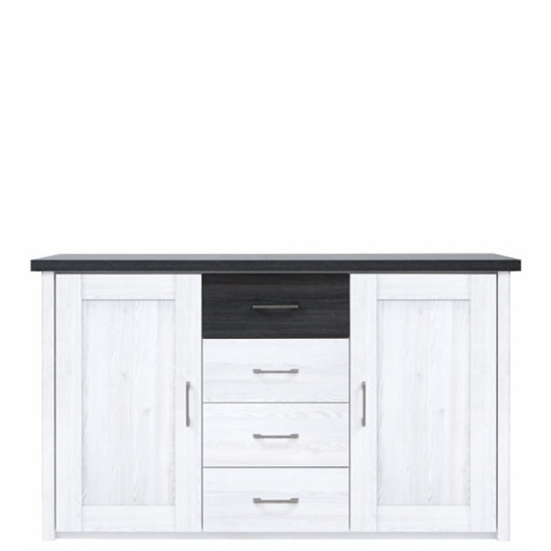 

Комод Luca Black Red White 150x90.5x42 (LUCA-KOM2D4S) 063783
