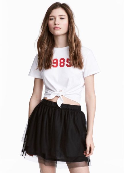 

Юбка H&M XS Черная (1095-459)