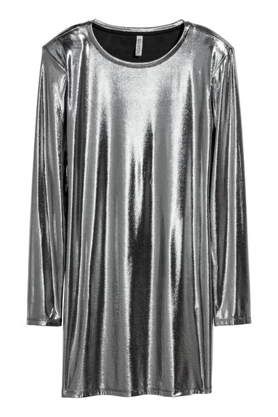 

Платье H&M S Серое (1201-327)