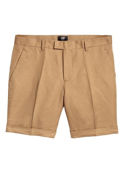 

Шорты H&M 48 Горчичные (1095-324)
