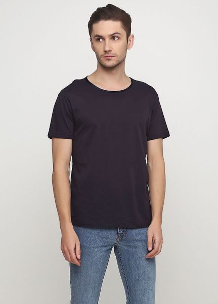 

Футболка мужская H&M XS Синяя (1088-455)