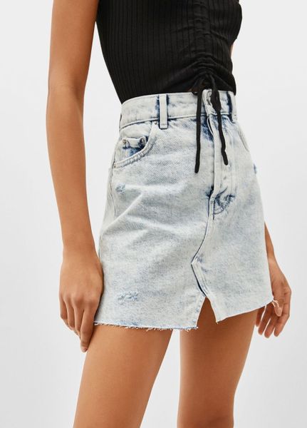 

Юбка Bershka 36 Голубая (1201-558)