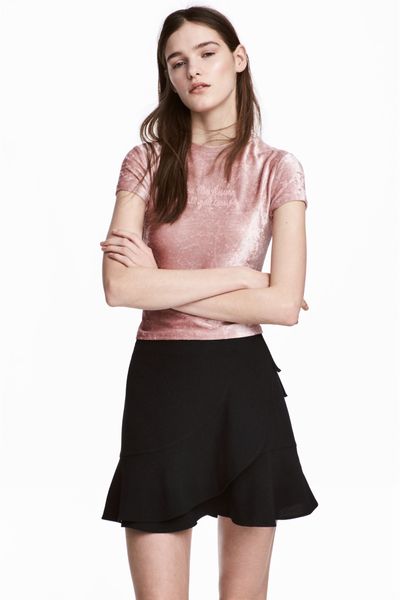 

Юбка H&M M Черная (1099-553)