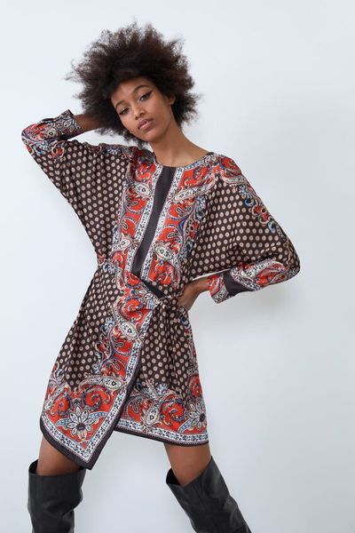 

Платье Zara XXL Разноцветное (1201-484)