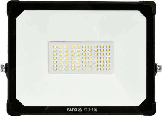 

Прожектор с SMD-диодным излучателем YATO 50 Вт, 230 В, 5000 лм, 70 диодов