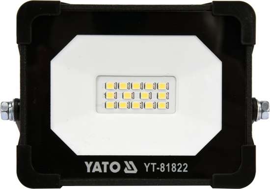 

Прожектор с SMD-диодным излучателем YATO: 10 Вт, 230 В, 900 лм, 14 диодов