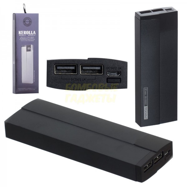 

ПоверБанк (Power Bank) Proda PPP-20 10000 mAh черный