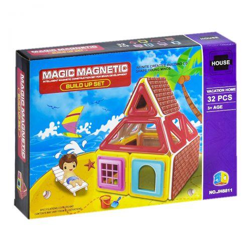 

Магнитный конструктор Magic "Пляж" 32 дет 1576796_JH881