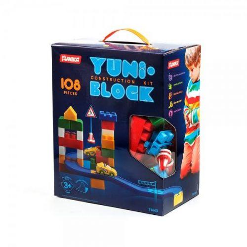 

Конструктор детский Юніка "YUNI-BLOCK" 108 деталей 1443