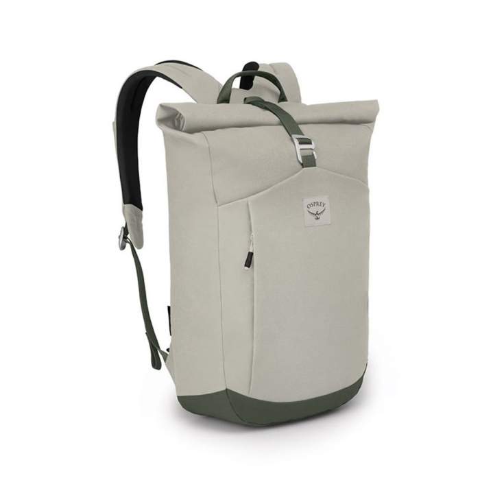 

Рюкзак Osprey Arcane Roll Top Lunar Grey/Haybale Green сірий