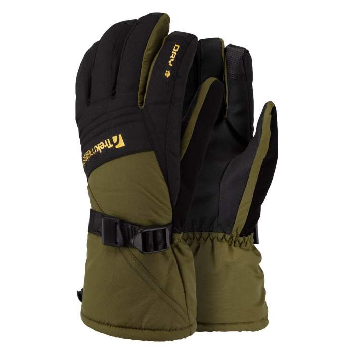 

Рукавиці Trekmates Mogul Dry Glove Mns Dk Olive/Black M зелений