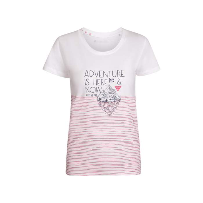 

Футболка Alpine Pro Marina 000PA, white (білий), m