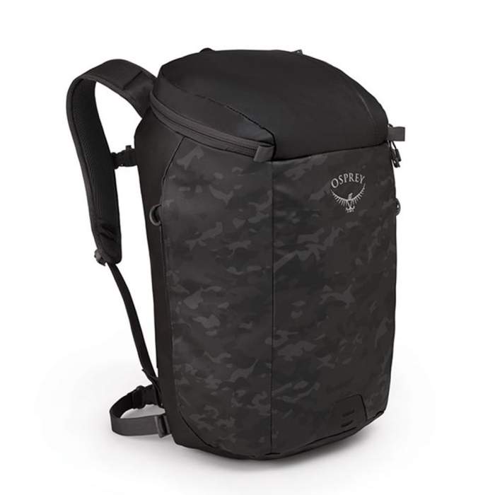 

Рюкзак Osprey Transporter Zip Camo Black чорний