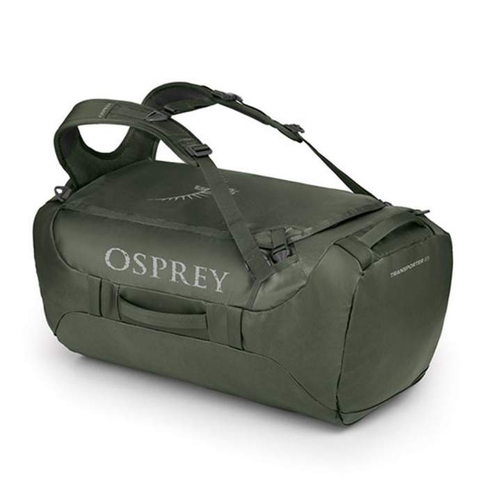 

Сумка Osprey Transporter 65 Haybale Green зелений