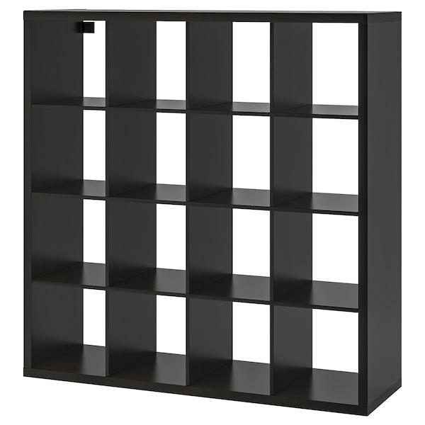 

Стелаж IKEA KALLAX, чорно-коричневий 102.758.62