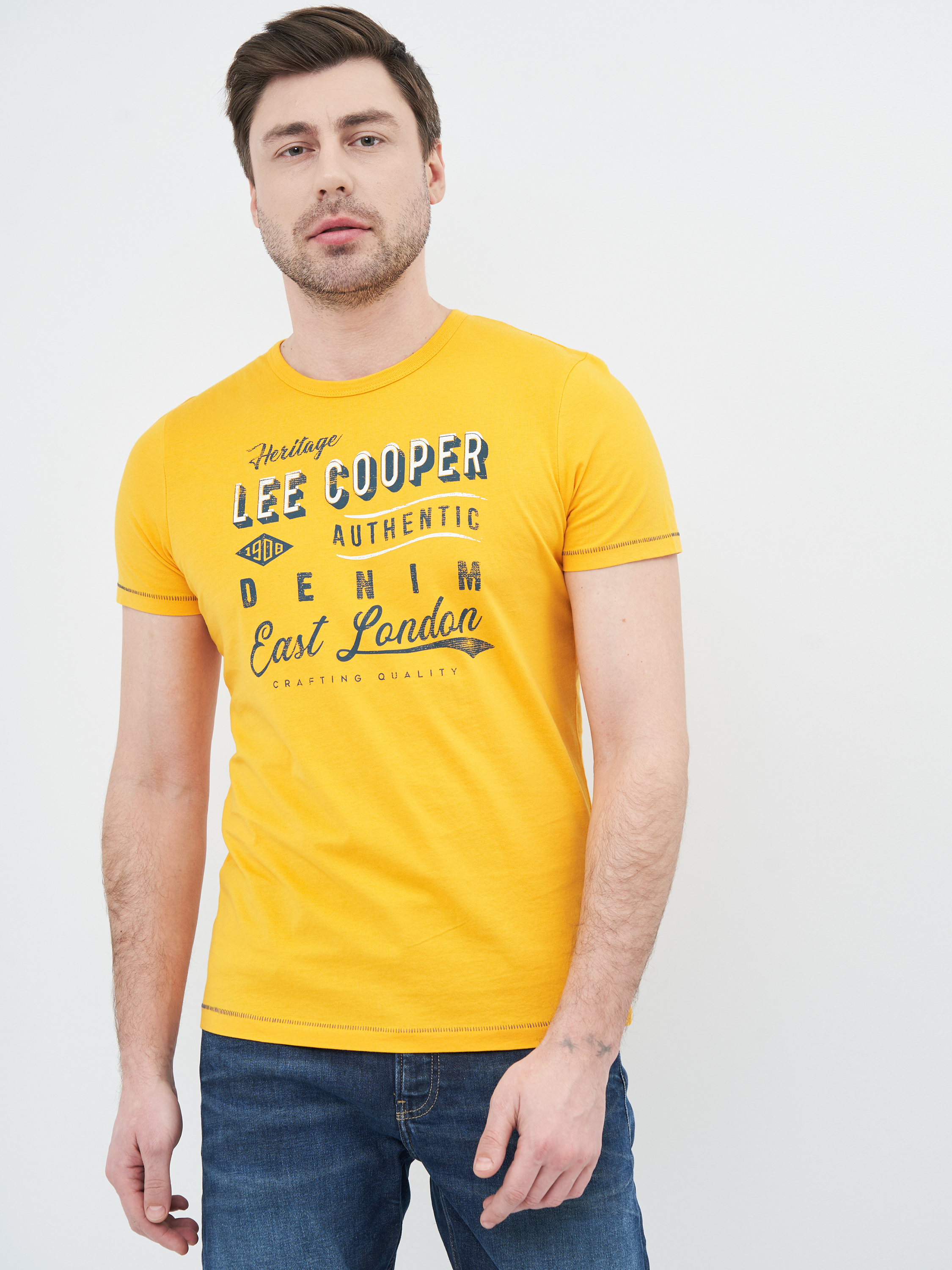 

Футболка Lee Cooper 10195995-68030 S Sunburn