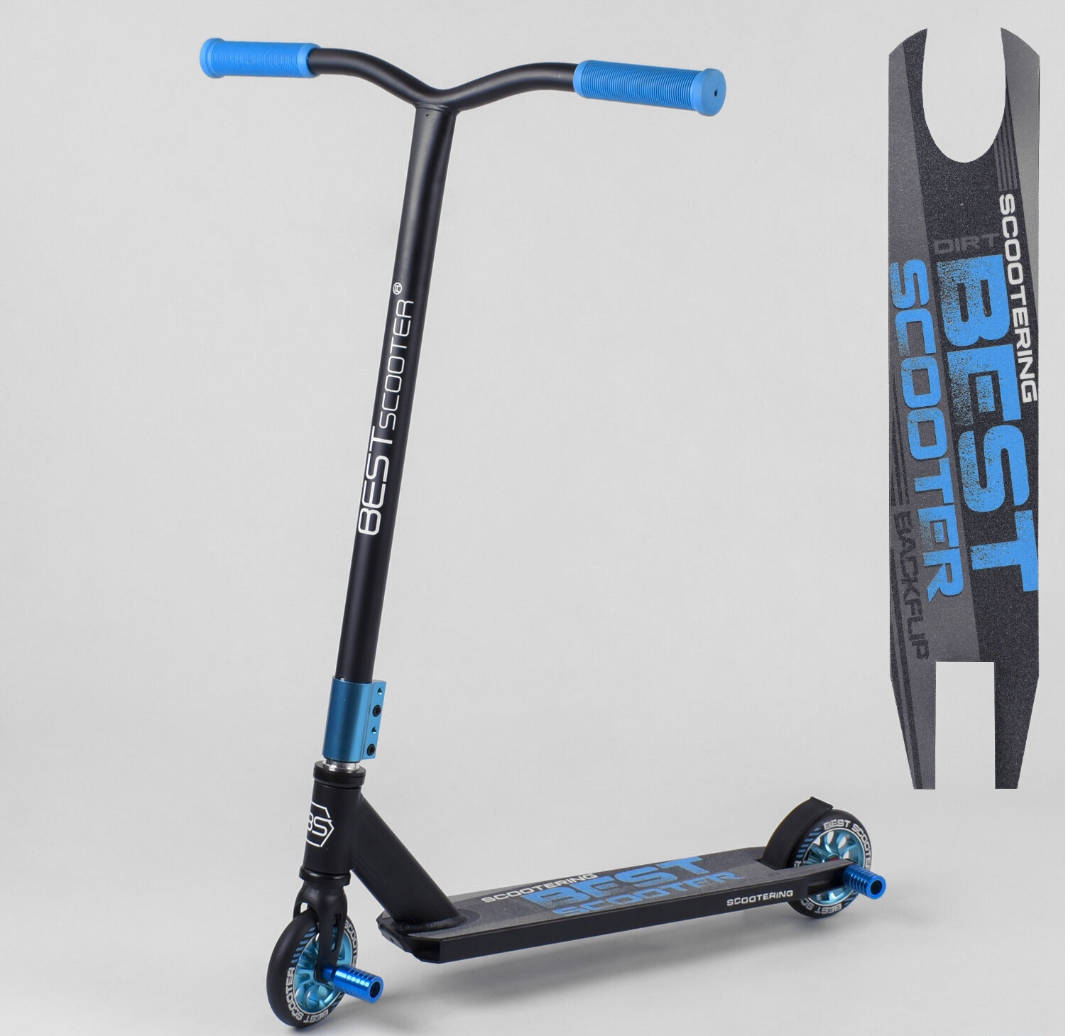

Трюковой самокат Best Scooter Aluminium P-5, до 100 кг Синий