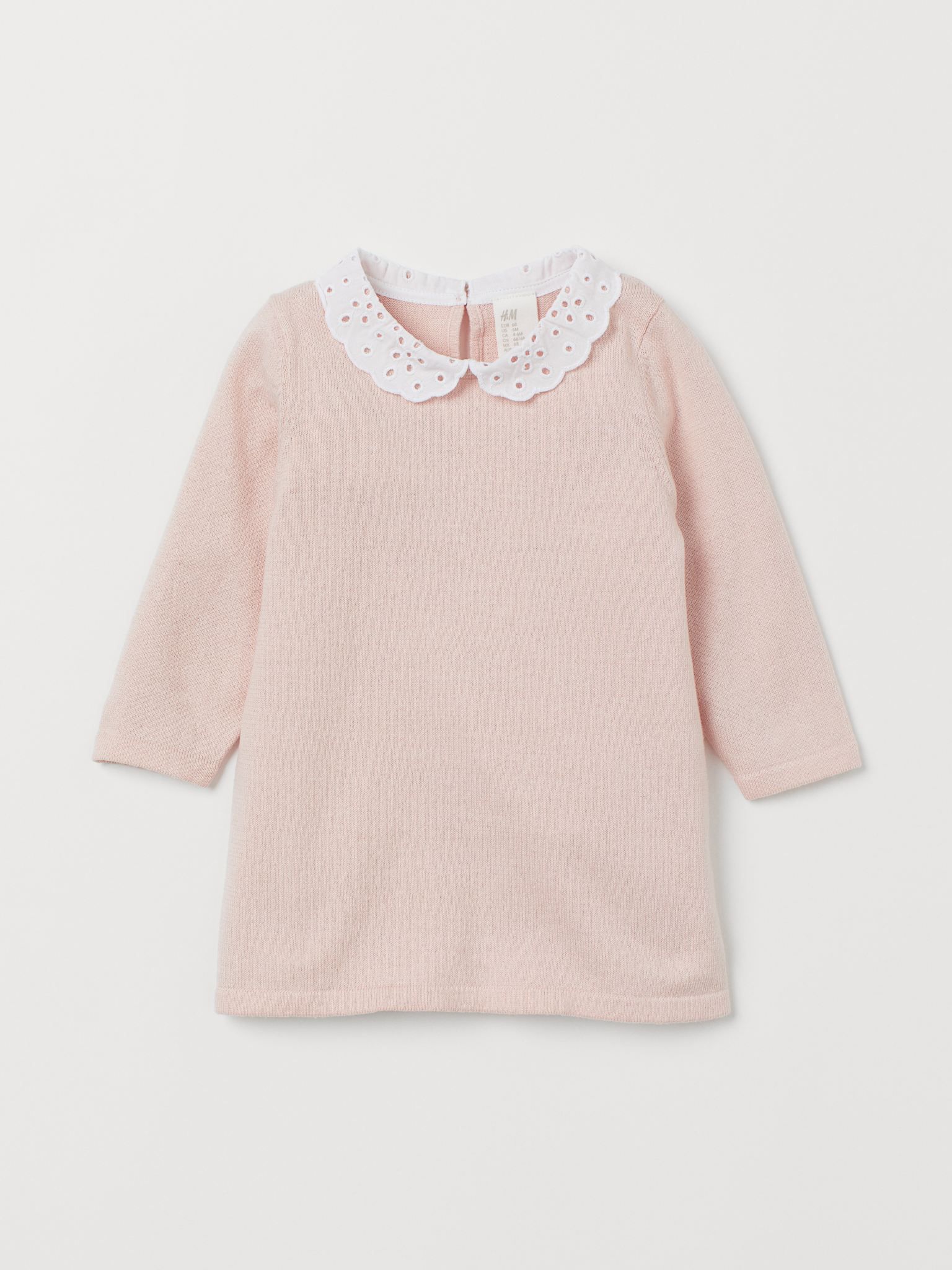 

Платье H&M 1003-9058532 86 см Светло-розовое