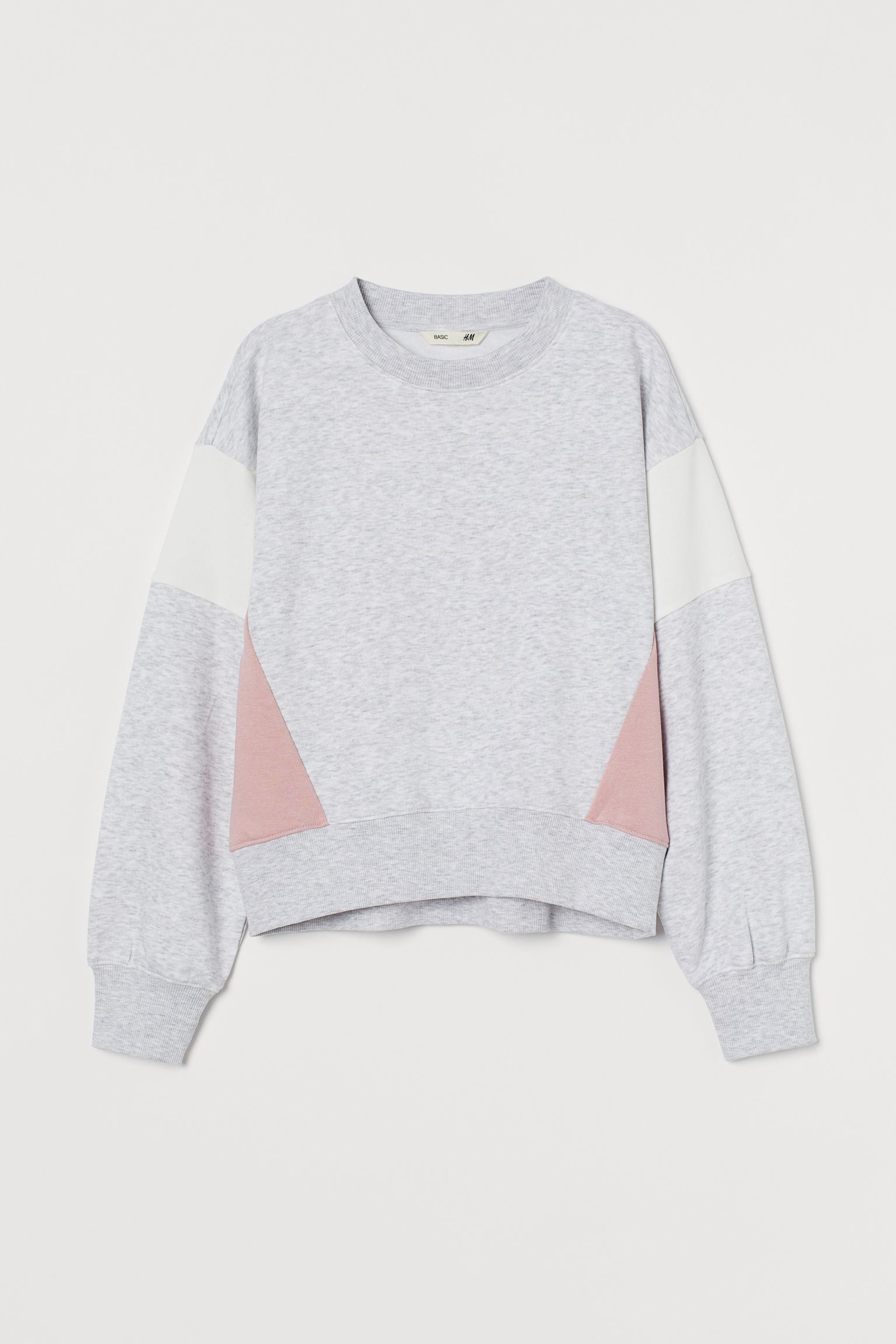 

Свитшот H&M 103-8119582 158-164 см Светло-серый