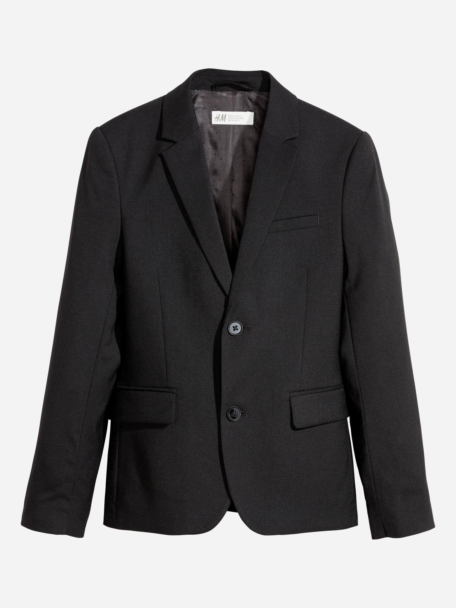 

Пиджак H&M 1503-3608596 164 см Черный (hm07296999838)