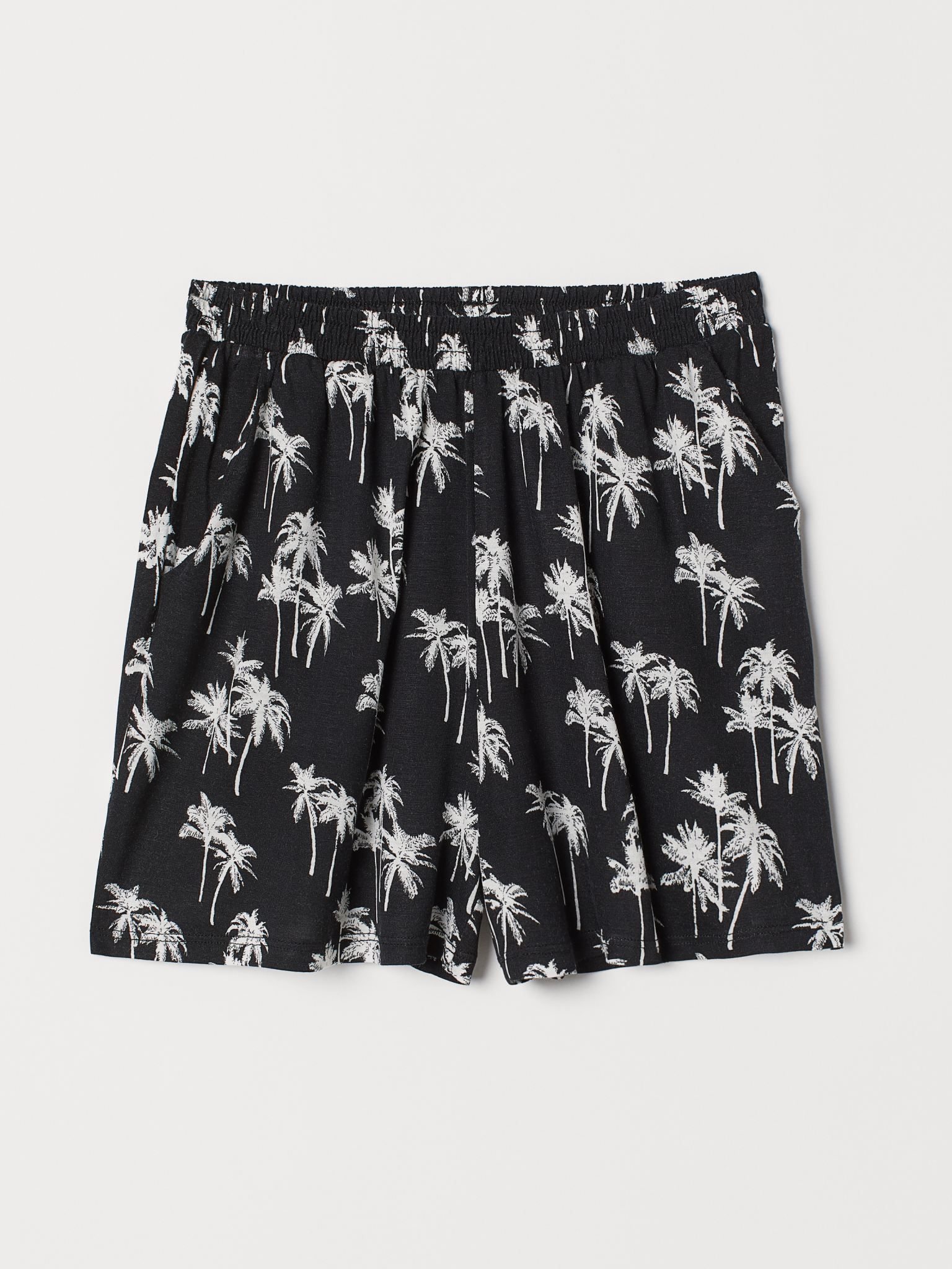 

Шорты H&M 2312-8198501 134-140 см Черные с принтом (hm08371903601)